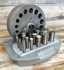 Durston Tools DA1202 = Deluxe Disc Cutter Set 17 Sizes (3-19mm) by Durston