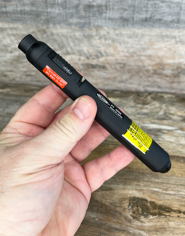 Blazer BT1400 = Blazer Pencil Torch  Butane Refillable Mini Torch