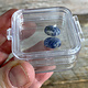 DBX1402 = Clear View Plastic Box with Floating Membrane 2" x 2" x 1"