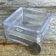 DBX1403 = Clear View Plastic Box with Floating Membrane 3" x 3" x 1-1/4"