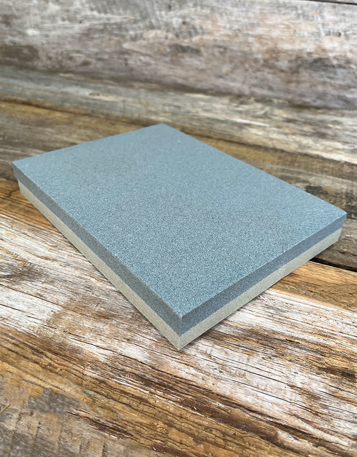 ST1008 = Large Sharpening Stone 2-Sided Aluminum Oxide 150/240 Grits