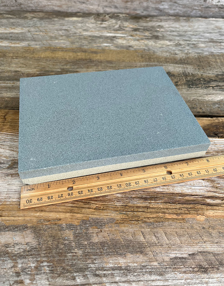 ST1008 = Large Sharpening Stone 2-Sided Aluminum Oxide 150/240 Grits