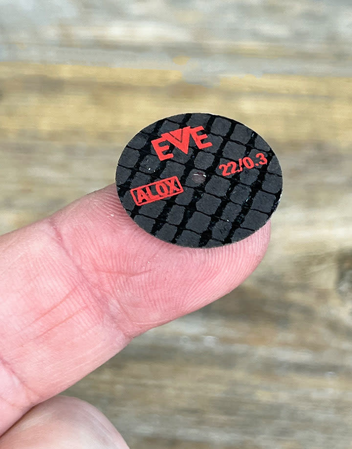 EVE Abrasives ST8921 = Cutting Fiber Discs 22x 0.3mm (pkg/10)