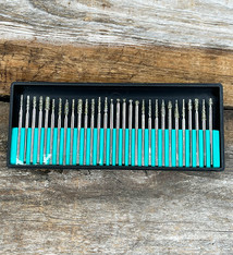 BR16070 = Diamond Bur Set 30pcs LARGE 46 Grit