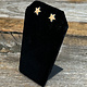 DER003 = Black Value Velvet Earring Display Stand 2-1/2'' x 1-3/4'' x 3-1/4''H (Pkg of 3)