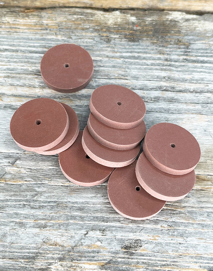 EVE Abrasives ST2365 = Fine Red EVEFlex Polishing Wheels (pkg/10)