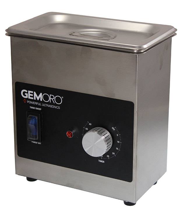 GemOro CL1731 = 1.5 Pint Next-Generation Ultrasonic Cleaner with Heater by GemOro