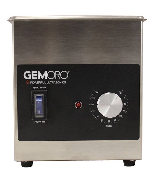 GemOro CL1731 = 1.5 Pint Next-Generation Ultrasonic Cleaner with Heater by GemOro