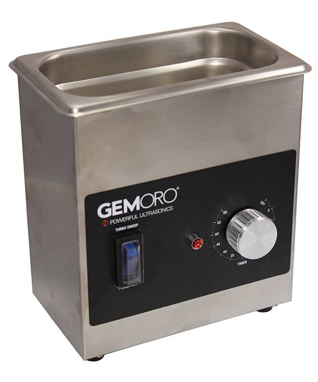 GemOro CL1731 = 1.5 Pint Next-Generation Ultrasonic Cleaner with Heater by GemOro