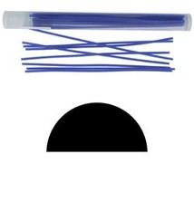 CA691-06 = Wax Wire Blue 1/2 ROUND 6ga