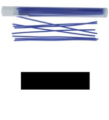 CA696-02 = Wax Wire Blue UNCUT BEZEL 2ga