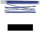 CA696-03 = Wax Wire Blue UNCUT BEZEL 3ga