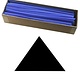 CA793-14 = Wax Wire Blue TRIANGLE 14ga 2oz BOX