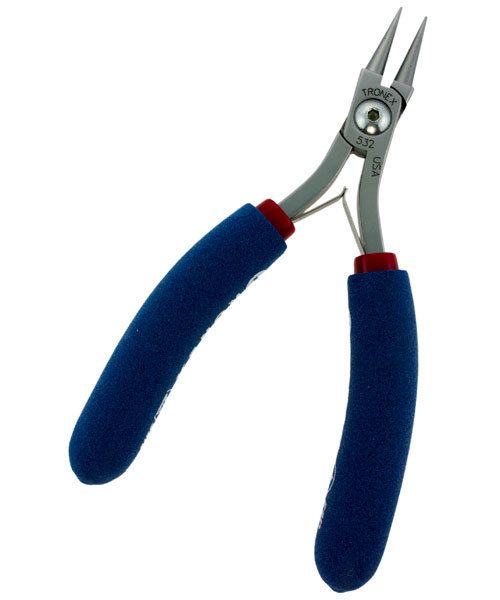 Tronex PL30532 = Tronex 532 Short Round Nose Pliers - Short Handle