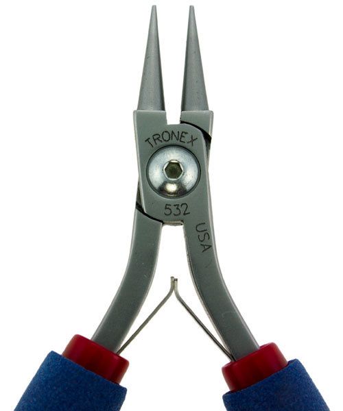 Tronex PL30532 = Tronex 532 Short Round Nose Pliers - Short Handle