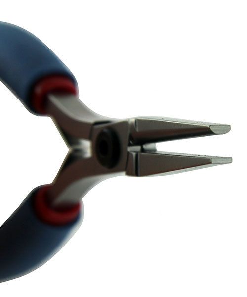 Tronex PL30546 = Tronex 546 Flat/Half Round Pliers - Short Handle