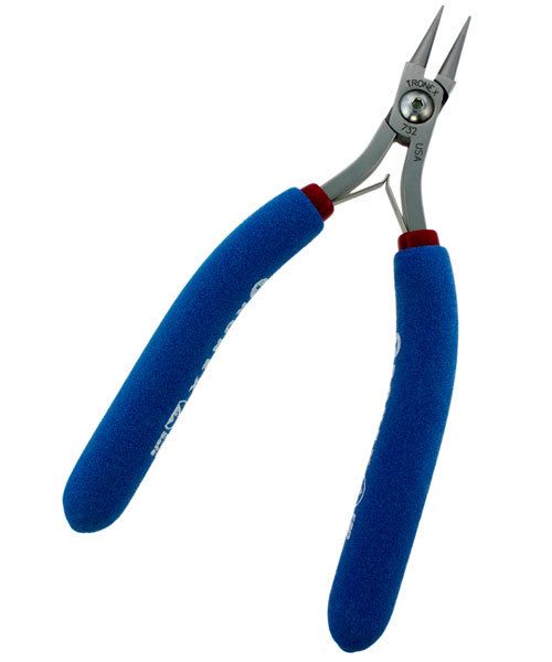 Tronex PL30732 = Tronex 732 Short Round Nose Pliers - Long Ergo Handle