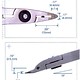 Tronex PL37049 = Tronex 7049 Miniature Tip Flush Cutter - Long Ergo Handle