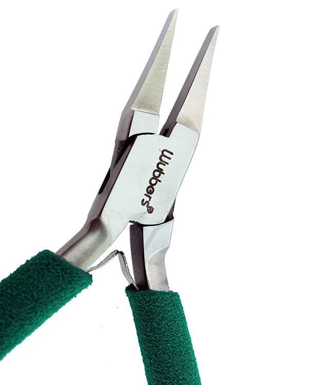 Wubbers PL6006 = WUBBERS FLAT NOSE PLIERS MEDIUM