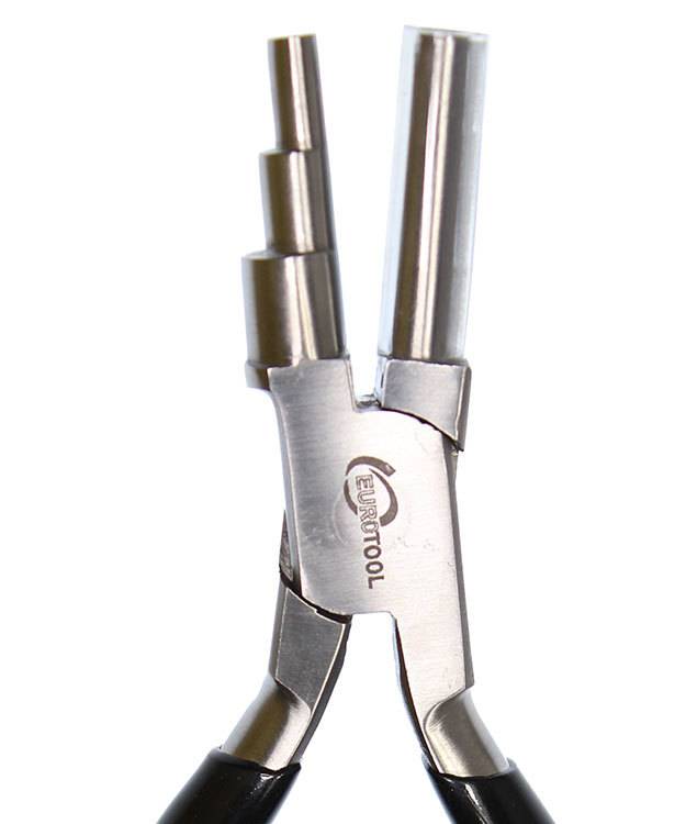 Eurotool PL7462 = Wrap N Tap Pliers with 3 Steps ( 5-7-10mm) by Eurotool