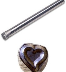 PN5072 = WHIMSICAL DESIGN STAMP - Heart