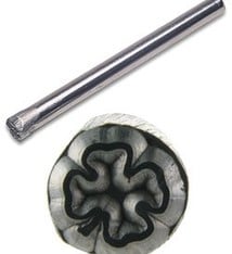 PN5136 = WHIMSICAL DESIGN STAMP - Four leaf clover