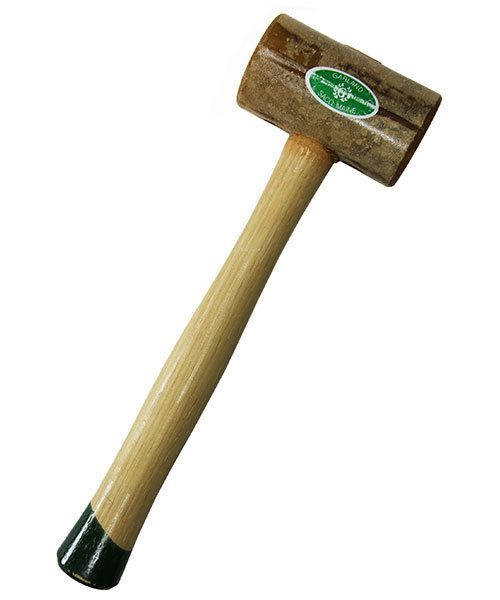 37.714 = Weighted Rawhide Mallet by Garland (2'' face / 20oz head