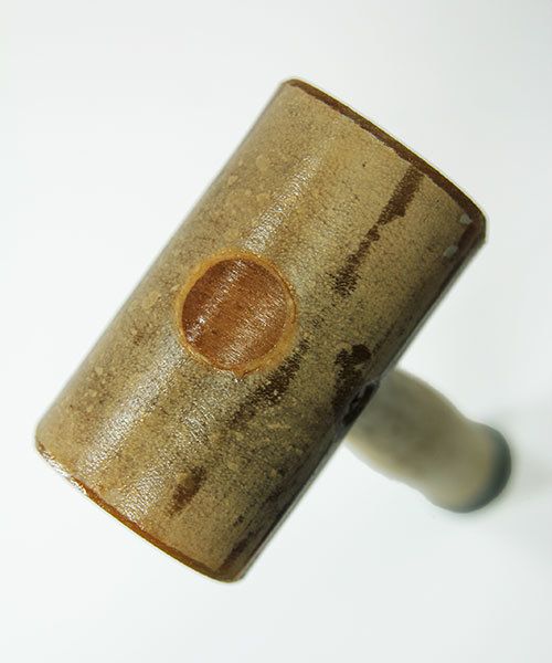 37.714 = Weighted Rawhide Mallet by Garland (2'' face / 20oz head