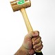 Garland 37.714 = Weighted Rawhide Mallet by Garland  (2'' face / 20oz head)