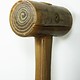 Garland 37.713 = Weighted Rawhide Mallet by Garland (1-3/4" face / 16oz head)