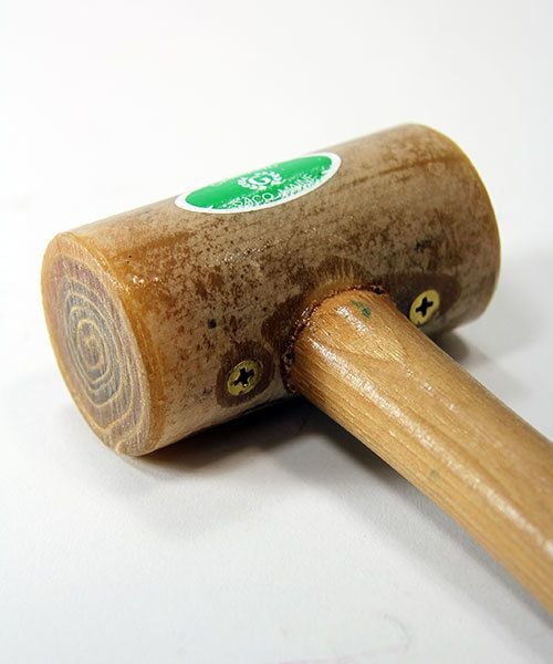 Garland 37.713 = Weighted Rawhide Mallet by Garland (1-3/4" face / 16oz head)