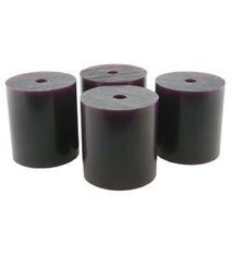 Du-Matt 21.02812 = Wax Rods PURPLE (Medium) (Set of 4) 1-1/2"x1-5/16"