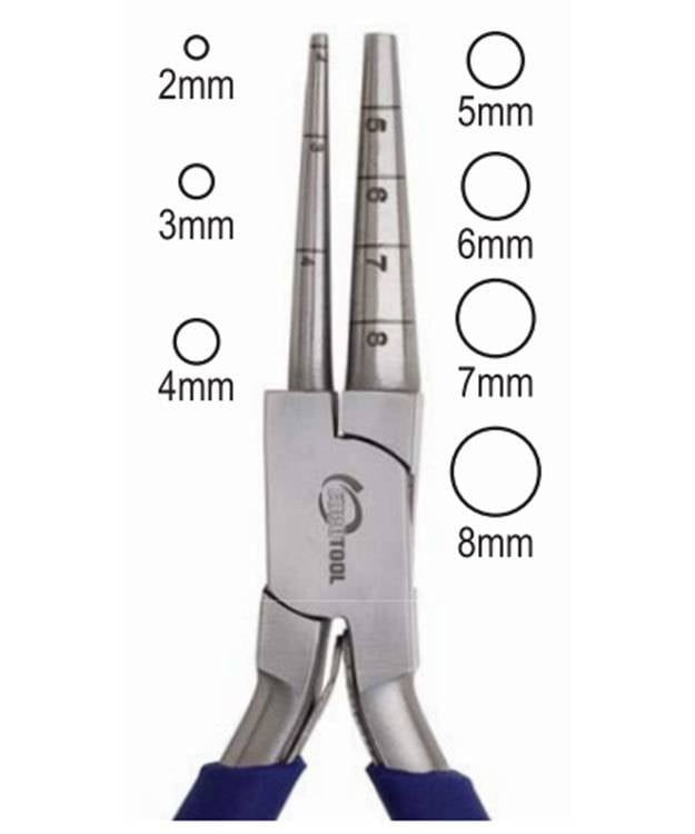 Eurotool PL1741 = AccuLoop Precision Round Nose Pliers
