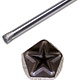 PN5034 = TRADITIONAL DESIGN STAMP - Five pointed star