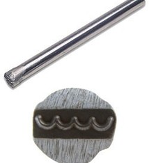 PN5017 = TRADITIONAL DESIGN STAMP - ''Bumpy'' line