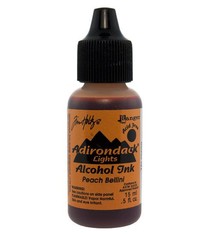 Tim Holtz Alcohol Ink PM4007 = Tim Holtz Adirondack Alcohol Ink Lights PEACH BELLINI 0.5oz