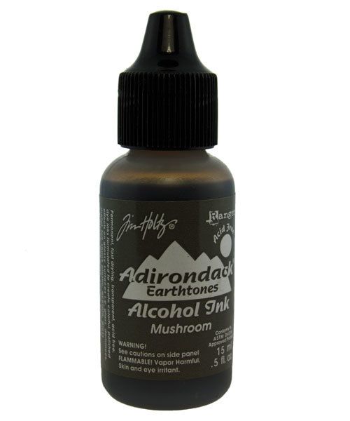 Tim Holtz Alcohol Ink PM4045 = Tim Holtz Adirondack Alcohol Ink Earthtones MUSHROOM 0.5oz