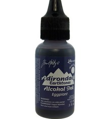 Tim Holtz Alcohol Ink PM4043 = Tim Holtz Adirondack Alcohol Ink Earthtones EGGPLANT 0.5oz