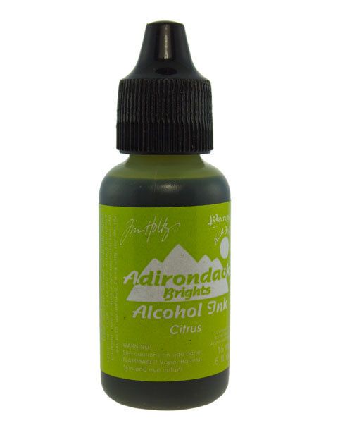 Tim Holtz Alcohol Ink PM4032 = Tim Holtz Adirondack Alcohol Ink Brights CITRUS 0.5oz