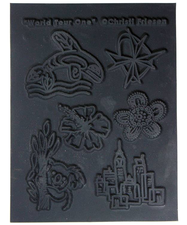 PN4751 = Texture Stamp - World Tour One by Christi Friesen