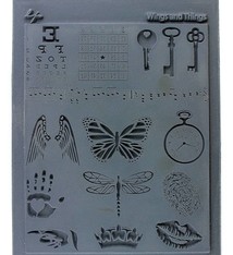 PN4717 = Texture Stamp - Wings and Things by Lisa Pavelka