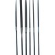 FI3906 = Teborg Swiss Pattern Needle File Set 6pc Medium Cut