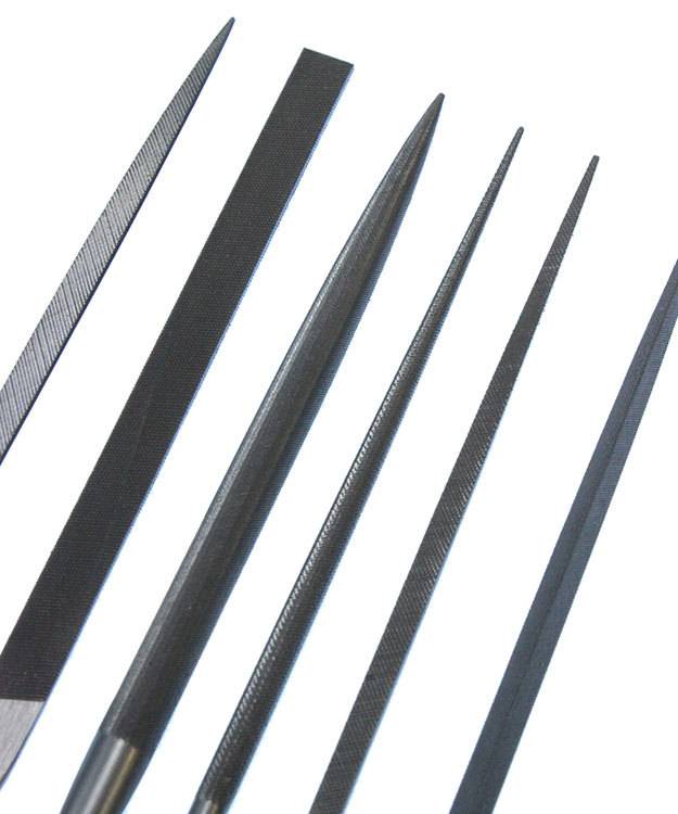 FI3906 = Teborg Swiss Pattern Needle File Set 6pc Medium Cut