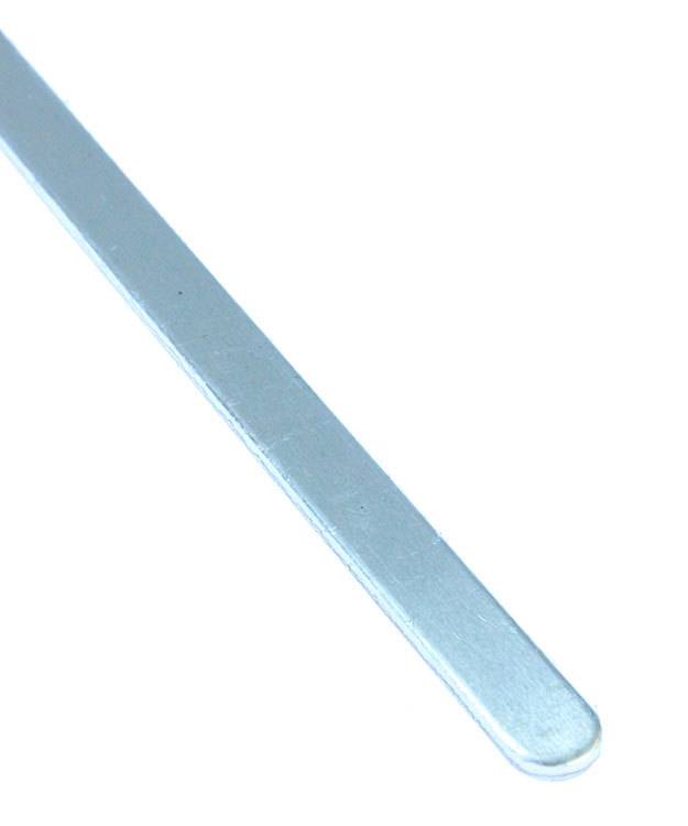 MSAL39014 = Aluminum Bracelet Blanks 1/4'' x 6'' 14ga (Pkg of 24)