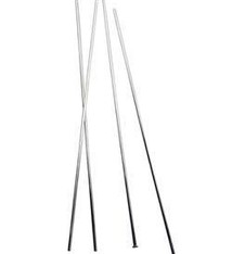 807S-12 = STERLING SILVER HEAD PIN 3'' x .029'' (21ga/.725mm) WIRE (Pkg of 10)