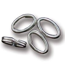 901S-06 = STERLING SILVER - SPLIT RING OVAL 3.6 x 5.8mm (EACH)