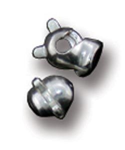 830S-01 = STERLING SILVER - PIN CATCH with 3x1.5mm BASE (EACH)
