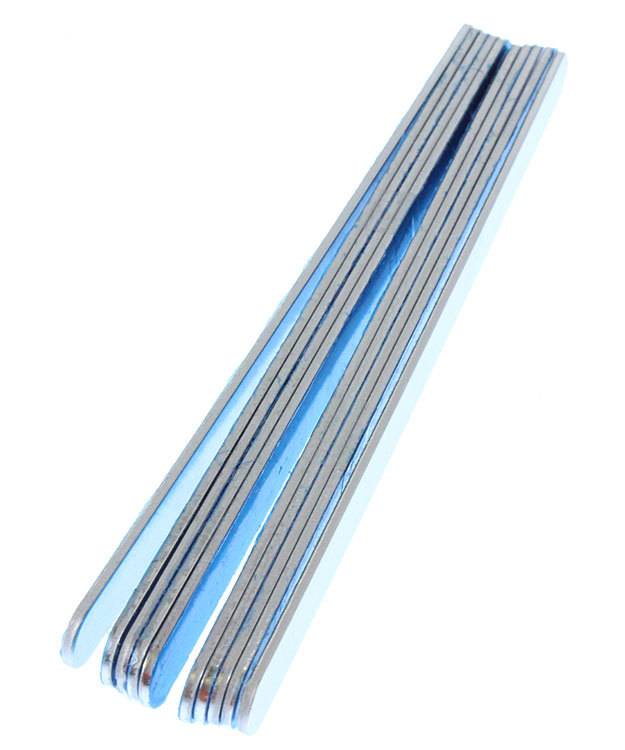 MSAL39114 = Aluminum Bracelet Blanks 3/8'' x 6'' 14ga (Pkg of 10)