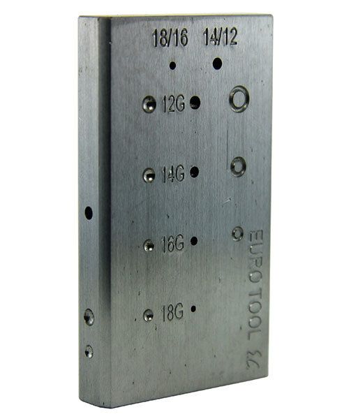 AN120 = Steel Riveting Block by Eugenia Chan