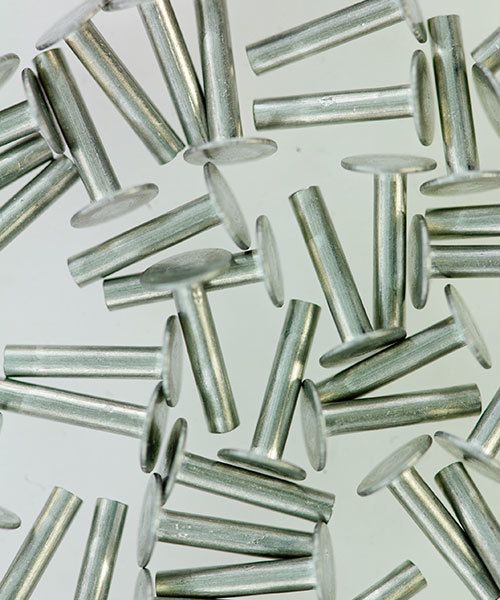 CCAL1726 = Aluminum Solid Rivets 1.3mm x 1/4'' long (Pkg of 100)